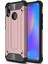 Huawei P Smart Kapak Çift Katmanlı Zırh Tank Kılıf Rose Gold 1