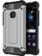 Huawei P10 Lite Kapak Çift Katmanlı Zırh Tank Kılıf Gri 1