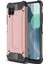 Huawei P40 Lite Kapak Çift Katmanlı Zırh Tank Kılıf Rose Gold 1