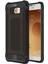 Samsung Galaxy C5 Kapak Çift Katmanlı Zırh Tank Kılıf Siyah 1