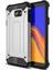 Samsung Galaxy J4 Plus Kapak Çift Katmanlı Zırh Tank Kılıf Gri 1