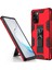 Samsung Galaxy Note 20 Kapak Standlı Mıknatıslı Tank Kılıf Kırmızı 1