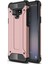 Samsung Galaxy Note 9 Kapak Çift Katmanlı Zırh Tank Kılıf Rose Gold 1