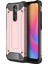 Xiaomi Redmi 8A Kapak Çift Katmanlı Zırh Tank Kılıf Rose Gold 1