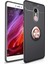 Xiaomi Redmi Note 4X Kılıf Renkli Yüzüklü Manyetik Silikon Kapak Siyah - Rose Gold 1
