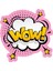 Pop Art Çizgi Roman Efekti Wow Sticker - 20674 1