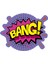 Pop Art Effect Çizgi Roman Efekti Bang Sticker - 20676 1