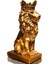 Aslan Kral Heykel Dekoratif Gold 1