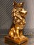 Aslan Kral Heykel Dekoratif Gold 3
