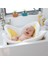 Blooming Bath Lotus Bebek Banyo Matı Beyaz/Kahverengi 1