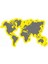 Dünya Haritası World Map Sticker - 18094 1