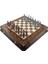 Gifthome Metal Satranç Takımı/seti;battal,yunan,antik,sedefli,k.ceviz ,çekm. Satranç Tahtası 2