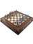 Gifthome Metal Satranç Takımı/seti;battal,yunan,antik,sedefli,k.ceviz ,çekm. Satranç Tahtası 3
