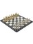 Gifthome Metal Satranç Takımı/seti;battal,osmanlı&bizans,parlak,kat.mermer Desenli Satranç Tahtası 2