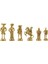Gifthome, Metal Satranç Takımı / Seti; Battal,ispanyol,parlak, Kat.mermer Desenli Satranç Tahtası 5