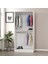 Kale 90CM Giyinme Dolabı - Beyaz 3