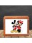 Mickey Mouse ve Minnie Mouse Tasarımlı Ahşap Doğal Kutulu Kupa 2 2