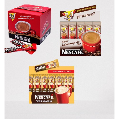 Nescafe 3 ü1 Arada 48 li 2 si1 Arada 48 li 3 ü1 Arada Bol Fiyatı