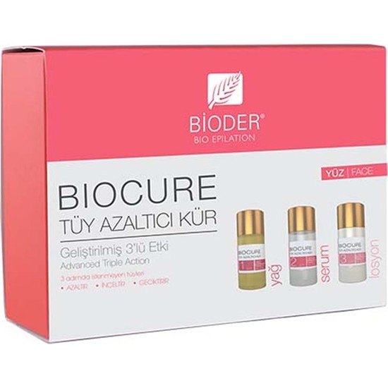 Bioder Biocure Tüy Azaltıcı Yüz Kürü