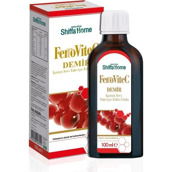 Shiffa Home Ferrovitec Demir Içeren Şurup 100 ml