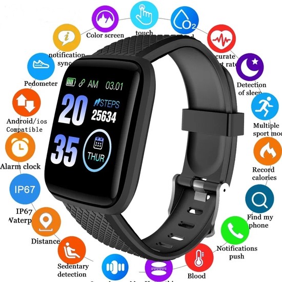 Smart Bracelet D20 Bluetooth Akıllı Saat Silikon Kordon Fiyatı