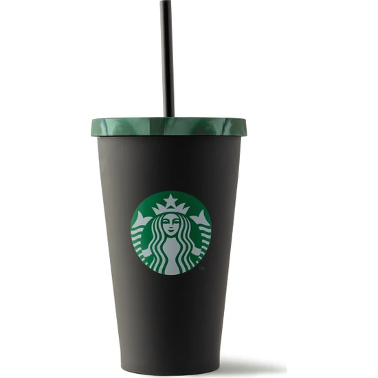 Starbucks®  Klasik Seri Soğuk Içecek Bardağı-Mermer Efektli 473ML