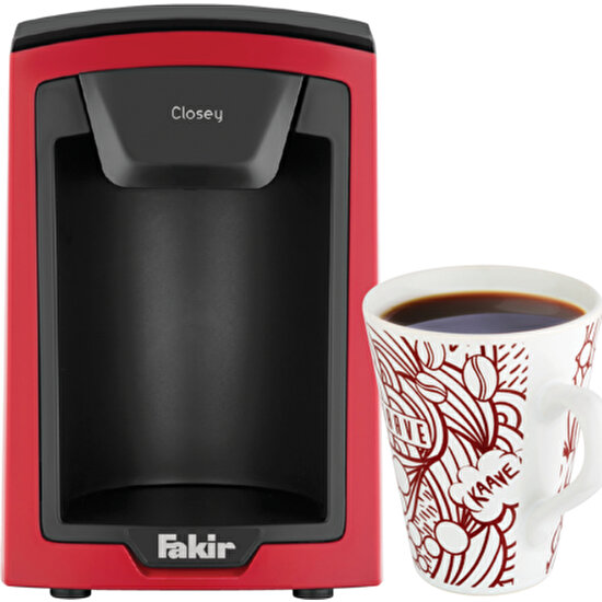 Fakir Closey Filtre Kahve Makinesi - Kırmızı