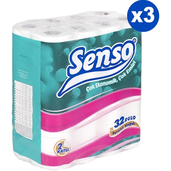 Senso Tuvalet Kağıdı 3 x 32'li