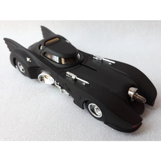 Batman Metal Diecast Araba Batmobil Işıklı Çekbırak Oyuncak 13,5cm