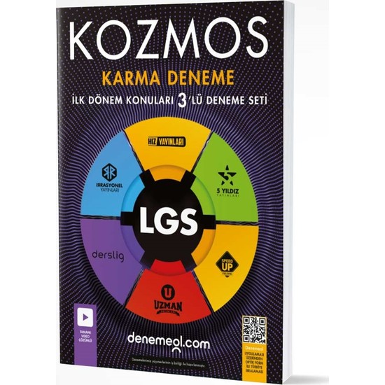 Hız Yayınları Kozmos LGS Karma İlk Dönem Konuları 3�lü Kitabı