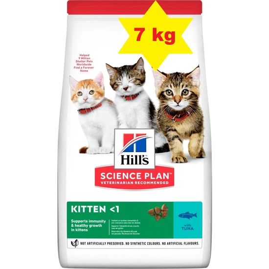 Hills Kitten Ton Balıklı Yavru Kedi Maması 7 Kg