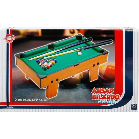 Sunman Ahşap Ayaklı Küçük Bilardo