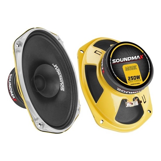 Soundmax SX-M69K 6x9 Midrange Speaker 250W
