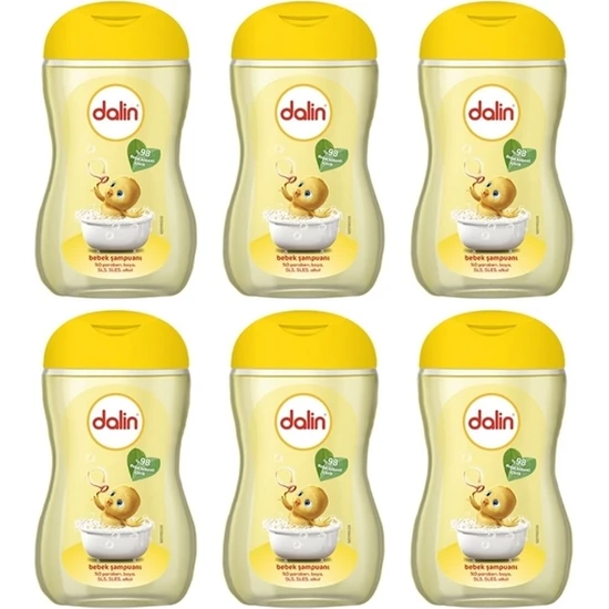 Dalin Bebek Şampuanı Klasik 100 ml (6'lı Paket)