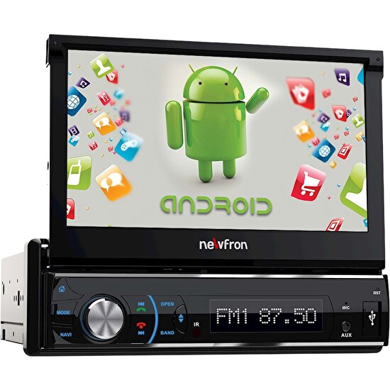 Newfron NF-U1A 1gb Ddr3+A9 4core+7" Android İndash Teyp