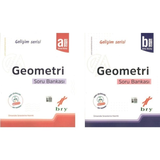 Bry Birey Eğitim Yayınları Gelişim Serisi Geometri A Ve B Kitabı