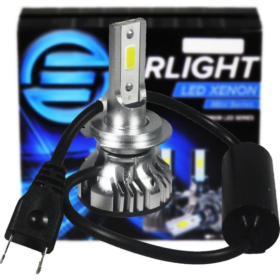 Auto Ampulance Erlight H7 Mini LED Xenon Yeni Nesil Şimşek Etkili Beyaz LED Far