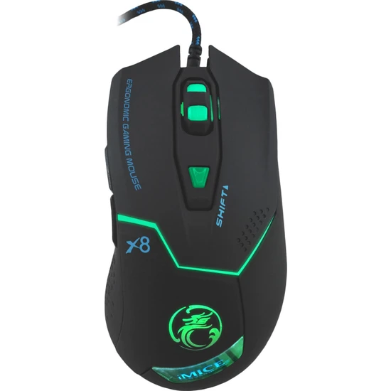 MF Product Strike 0609 Işıklı Kablolu Gaming Mouse Siyah