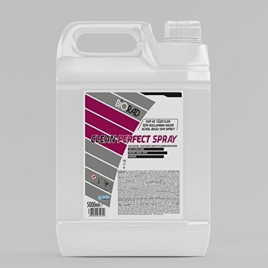 Biorad Clean Perfect Spray Dezenfektan 5 lt