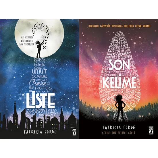 Liste Serisi 2 Kitap Set Patricia Forde (Liste, Son Kelime)