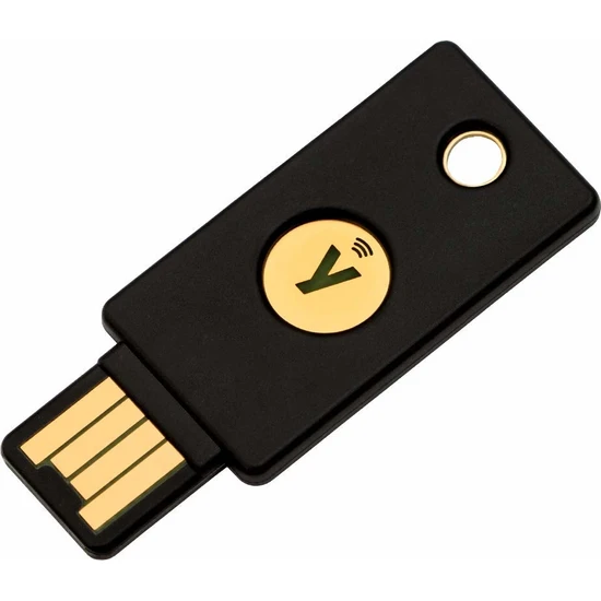 Yubico - Yubikey 5 Nfc - 2 Faktörlü Kimlik Doğrulama USB ve Nfc Güvenlik Anahtarı (Yurt Dışından)