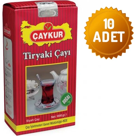 Çaykur Tiryaki 1 kg (10 Adet)