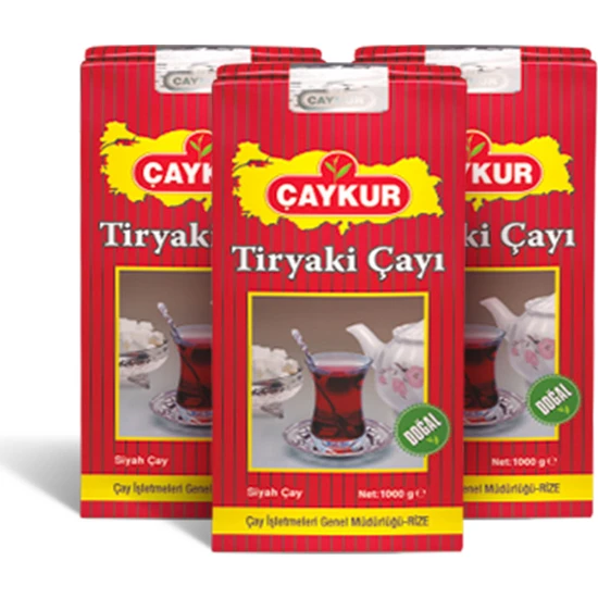 Çaykur Tiryaki 1 kg / 3 Adet