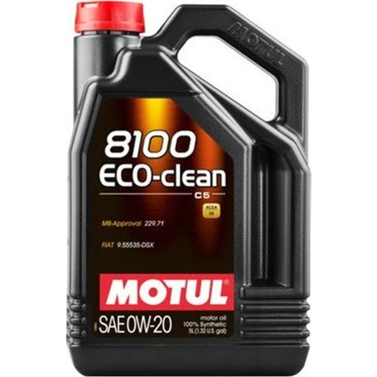 Motul Eco-Clean 0W20 5 lt