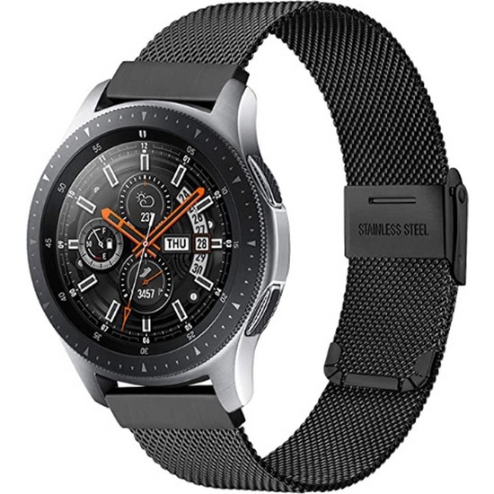 Case 4U C1 / Samsung Galaxy Watch Uyumlu Kordon Hasır Metal Fiyatı