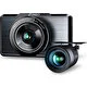 360 G500H Ön 2k - Arka 1080P 160° Geniş Açı Lens Gece Görüşü Dahili Gps Modülü Akıllı Araç Içi Kamera