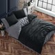 Cotton Touch Plain Siyah Gri Ranforce Çift Kişilik Nevresim Takımı Cotton Touch Plain Siyah Gri Ranforce Çift Kişilik Nevresim Takımı