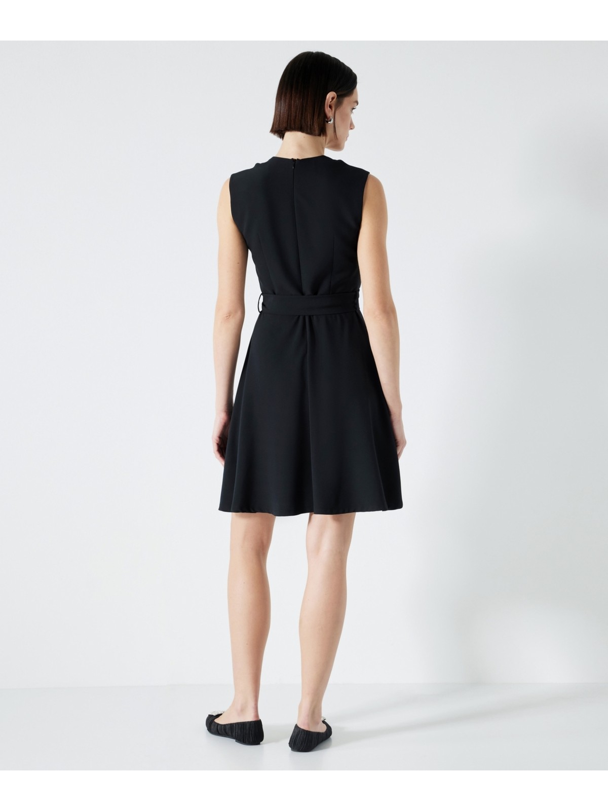 Miss İpekyol Kuşaklı Cutout Elbise - Görsel 5