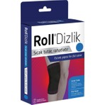 Roll Dizlik Siyah Medium - Sıcak Tutar & Rahatlatır