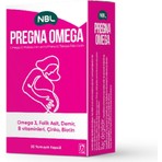 NBL Pregna Omega 30 Kapsül Omega 3, Folik Asit, Demir, B Vitaminleri, Çinko, Biotin İçerikli
